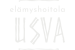 Elämyshoitola Usva logo Valkoinen, Seinäjoki